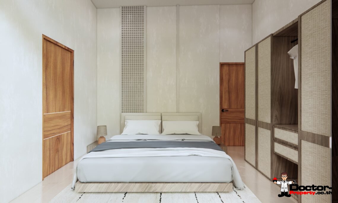 Tropical 3-4 Bedroom Pool Villa with Sea View in Lamai, Koh Samui – For Sale